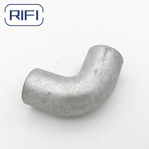 China 20mm 25mm Galvanised Conduit Elbow Solid 90 Degree Pipe Bend wholesale