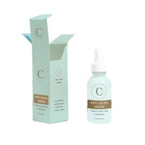 China Skincare Serum Medicine Packaging Box 350g C1S Art Paper Material wholesale
