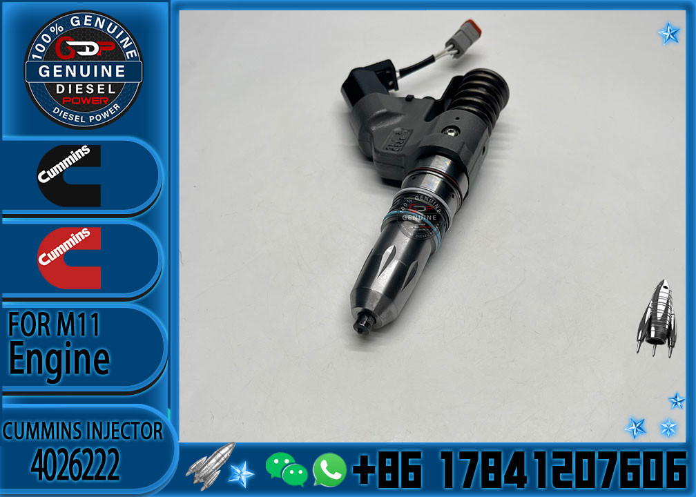 M11 QSM11 ISM11 Motor Parts Diesel Engine Part Common Rail Fuel Injector 4026222