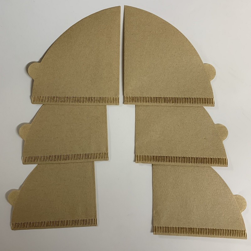 Portable Disposable Coffee Drip Paper Filter V02 Shape