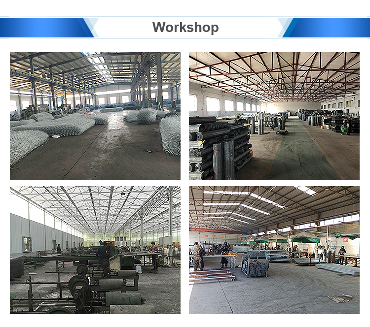 6ft x 50ft Galvanized Steel 9 Gauge heavy duty industrial chain link fencing