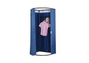 China Iron Material Clothing Store Movable Fitting Room , Portable Shop Changing Room wholesale