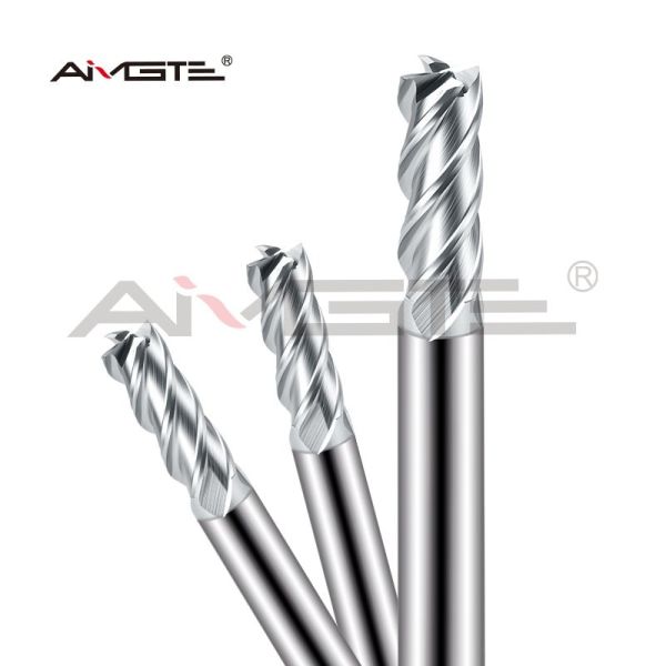 1mm - 12mm High Precision End Mill 4 Flute End Mill For Copper Electrodes