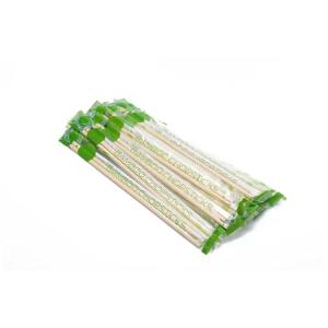 China 21cm Disposable Round Wooden Chopsticks Environmentally Friendly wholesale