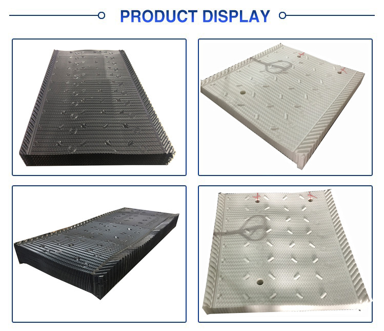 19mm International Cooling Tower Fill Media 0.32-0.6mm 1020/1220/1520mm