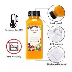 China Wholesale Custom 250ml 350ml 500ml Pet Plastic Beverage Bottle wholesale