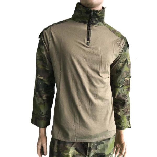 Camouflage Tactical Frog Combat Suit Polyester Cotton XS-4XL