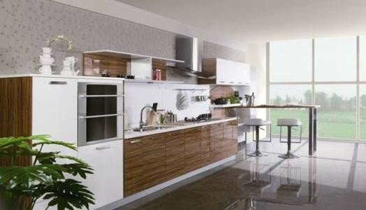 Quality Melamine Faced Particle Board Kitchen Cabinets For Commercial  Kitchen Decoration for sale