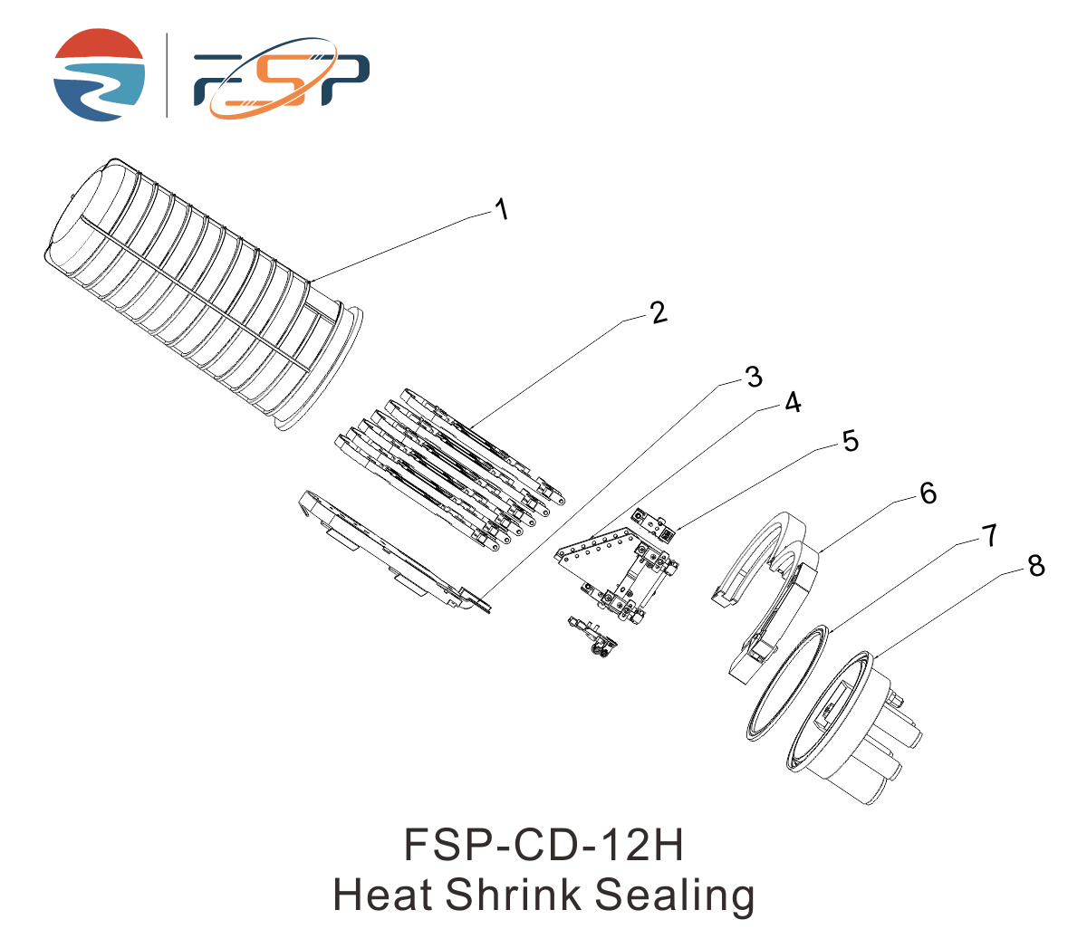 288 Cores Fiber Optic Splice Closure Junction Box for Versatile FTTX Applications