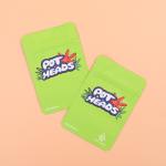 Holographic Mylar Zipper Stand Up Pouch Gravure Printing