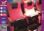 Water Proof Plastic Cover Movie Theater Chairs , Cinema Seating Furniture
