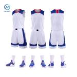 Custom Design Breathable Sport Wear Custom Sublimation Reversible Basketball