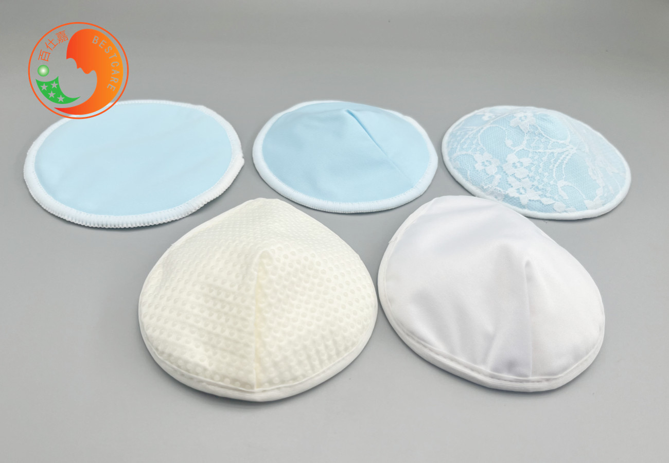 Anti Spill Washable Nursing Pads Nipple Milk Collect Huge Capacity Customize Size