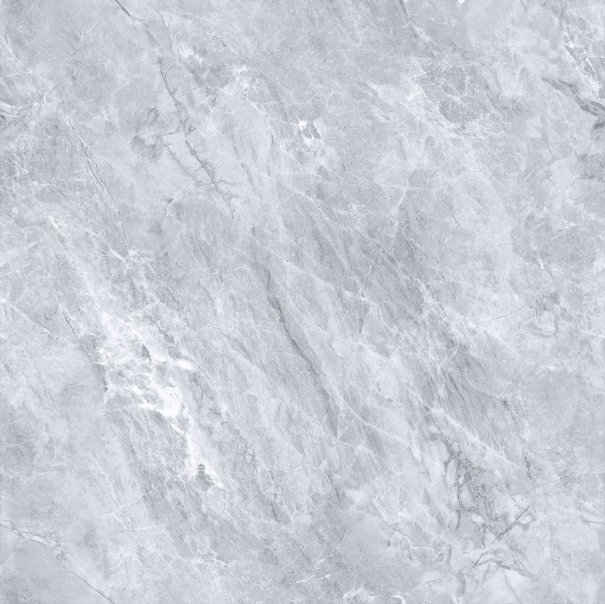 800x800mm Gray Polished Glazed Porcelain Tile Non-Slip