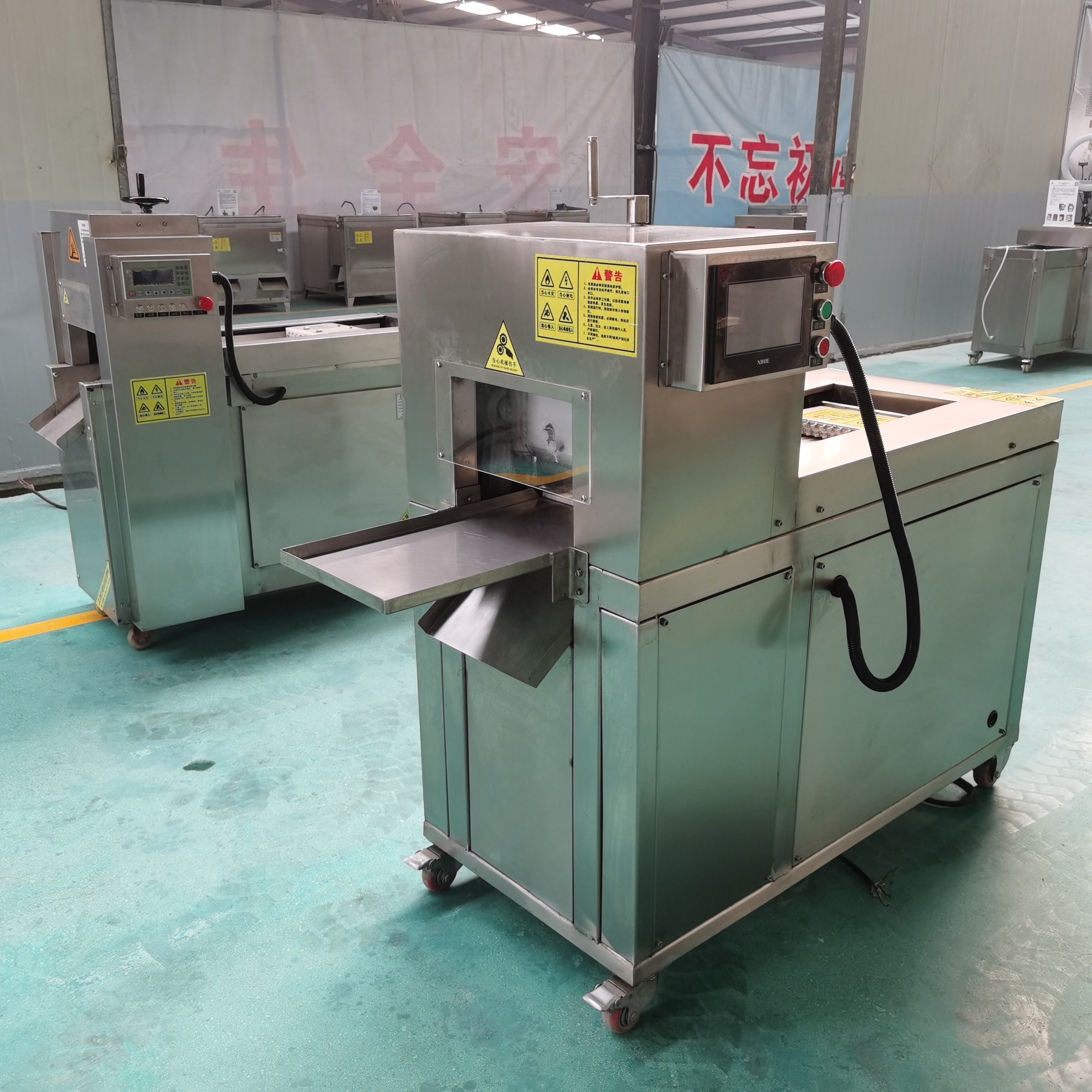 One-Click Operation Precise Slicing Efficient Home Commercial Electric Frozen Meat Slicer