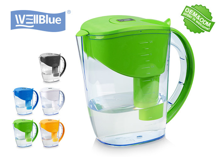 Anti-Oxidant Wellblue Alkaline Water Ionizer Pitcher White / Blue / Green Color