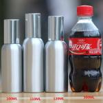 20 - 1000ml Cosmetic Aluminum Bottles Water Proof Environment Friendly