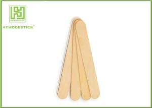 China Long Wooden Tongue Depressor Sterile 150mm Adult Medical Lab Spoon Spatula wholesale