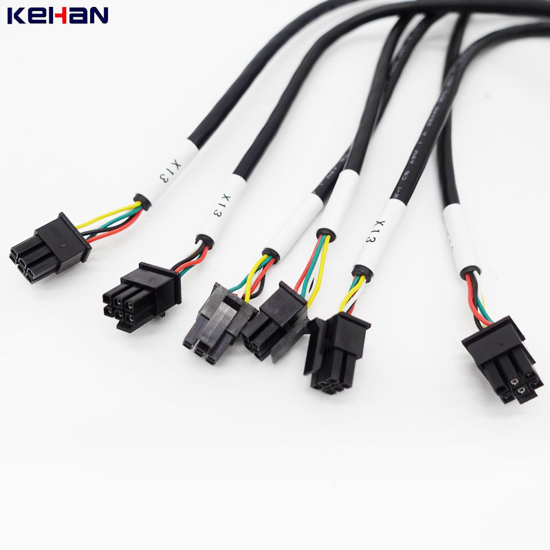 Customized 2/3/4/5/6/7/8/10 Connectors Wiring Harness for Internal Electrical Equipment