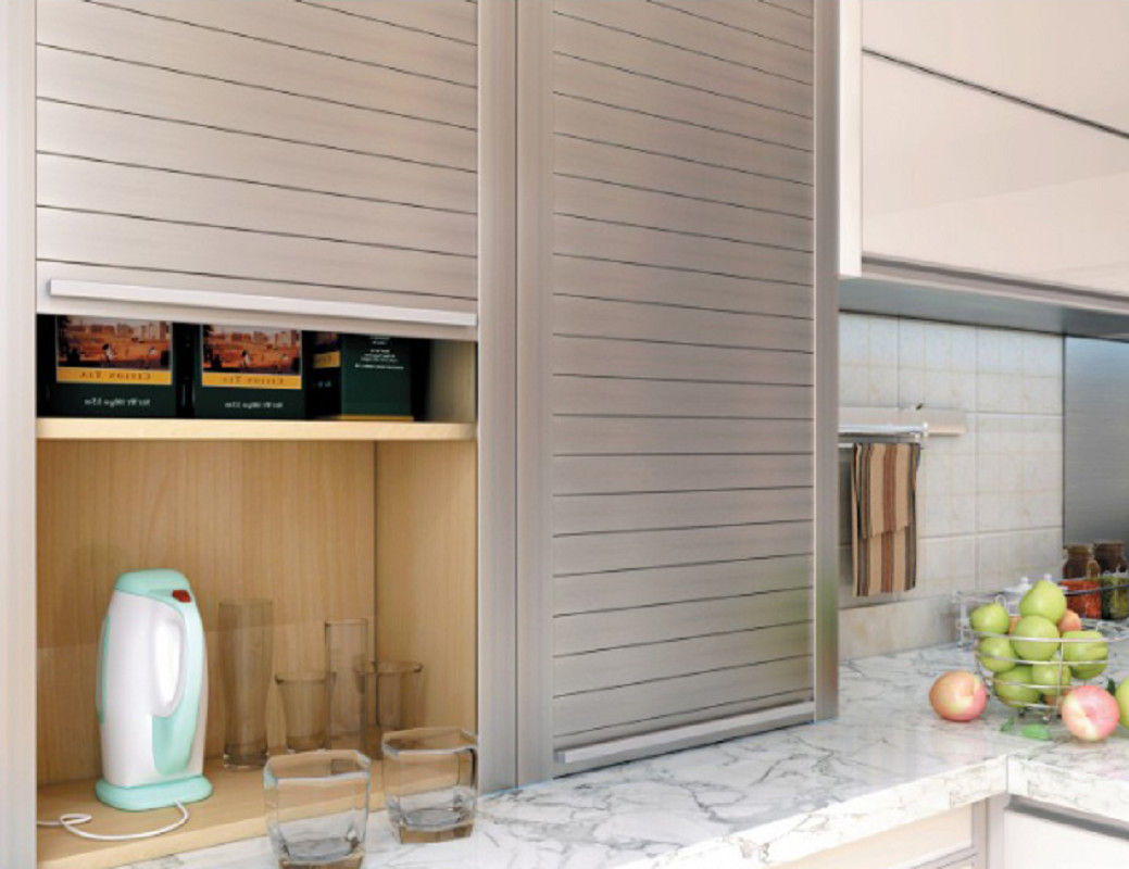Automatic Aluminum Alloy or Metal Motorized Overhead Roller up door