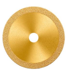 China 110MM 4.3 Inch Vacuum Brazed Diamond Saw Blade 20mm Bore For Marble Cutting wholesale
