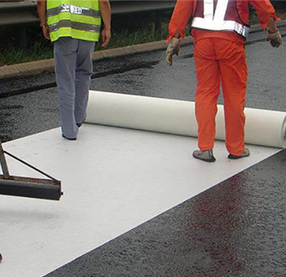 Total Solution for Projects White Damp Proof Membranes and Polyester Cloth Geotextile