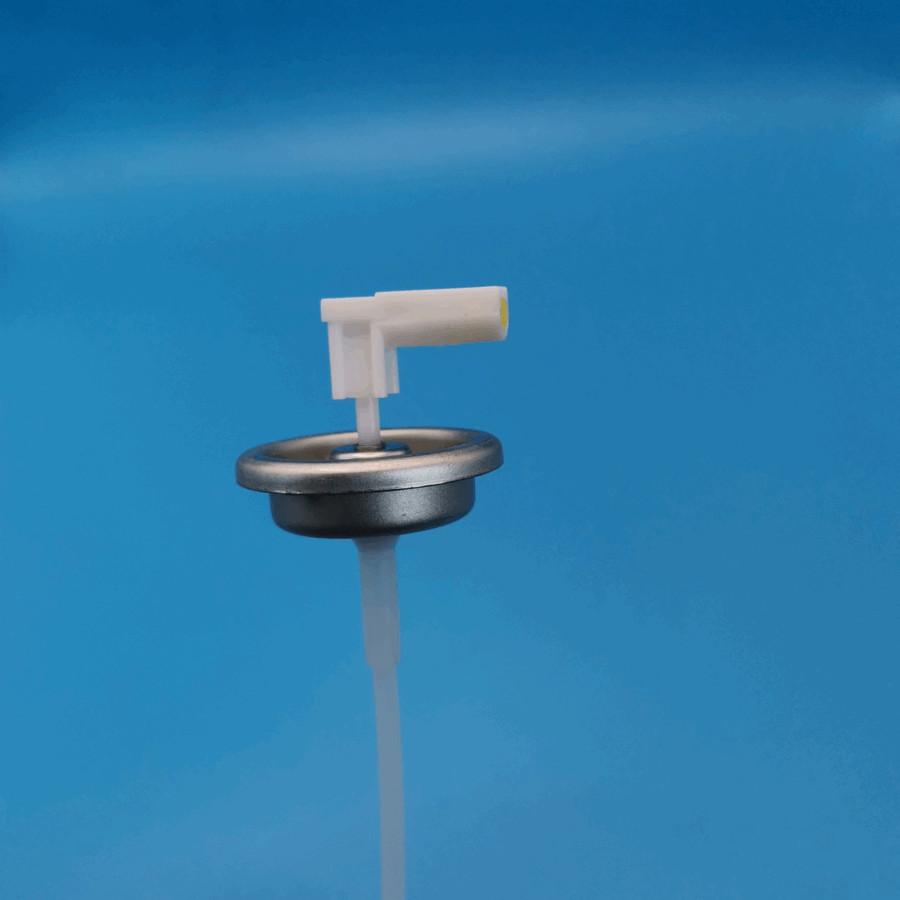 Silver Metered Aerosol Valve with Universal Compatibility at Tianjin Port
