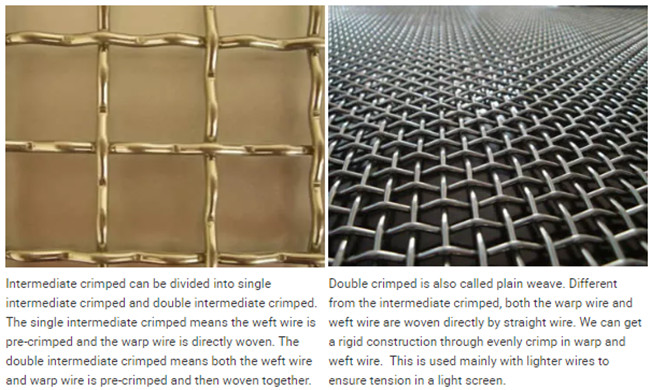 Metal Weave Alkali Resistant Woven L5m Crimped Wire Mesh