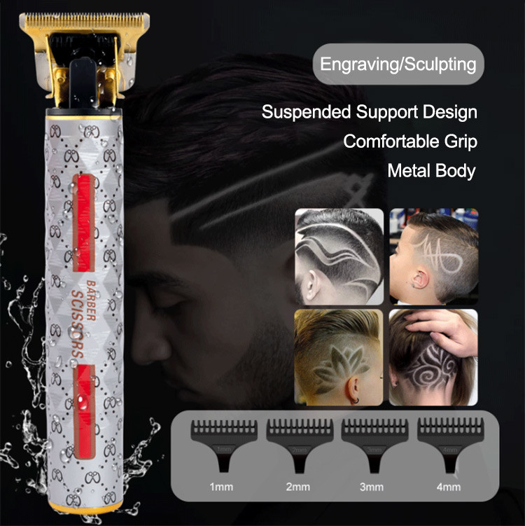 Waterproof Hair Cutting Trimmer Machine 10W With Low Noise T Blade