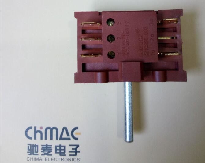 Functional Oven Selector Switch AC 400V 10000 Times Multiple Contact Combination