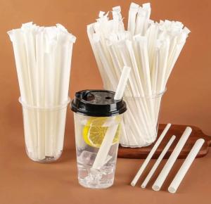 China 6*210mm CPLA Compostable Straws wholesale