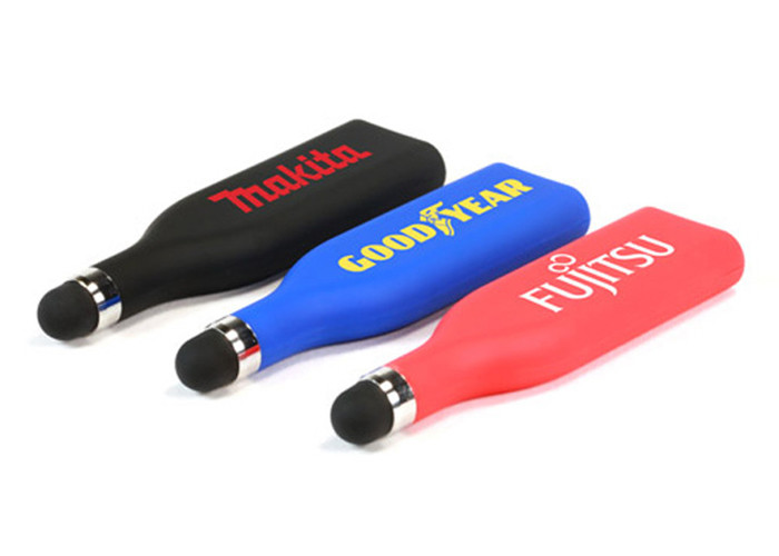 Touch Pen Shape Plastic USB Stick Drive 32G 2.0 With Color Printing Logo