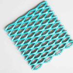 Elegant Sound Proof Mesh Ceiling Panels , Building Metal Ceiling Panels