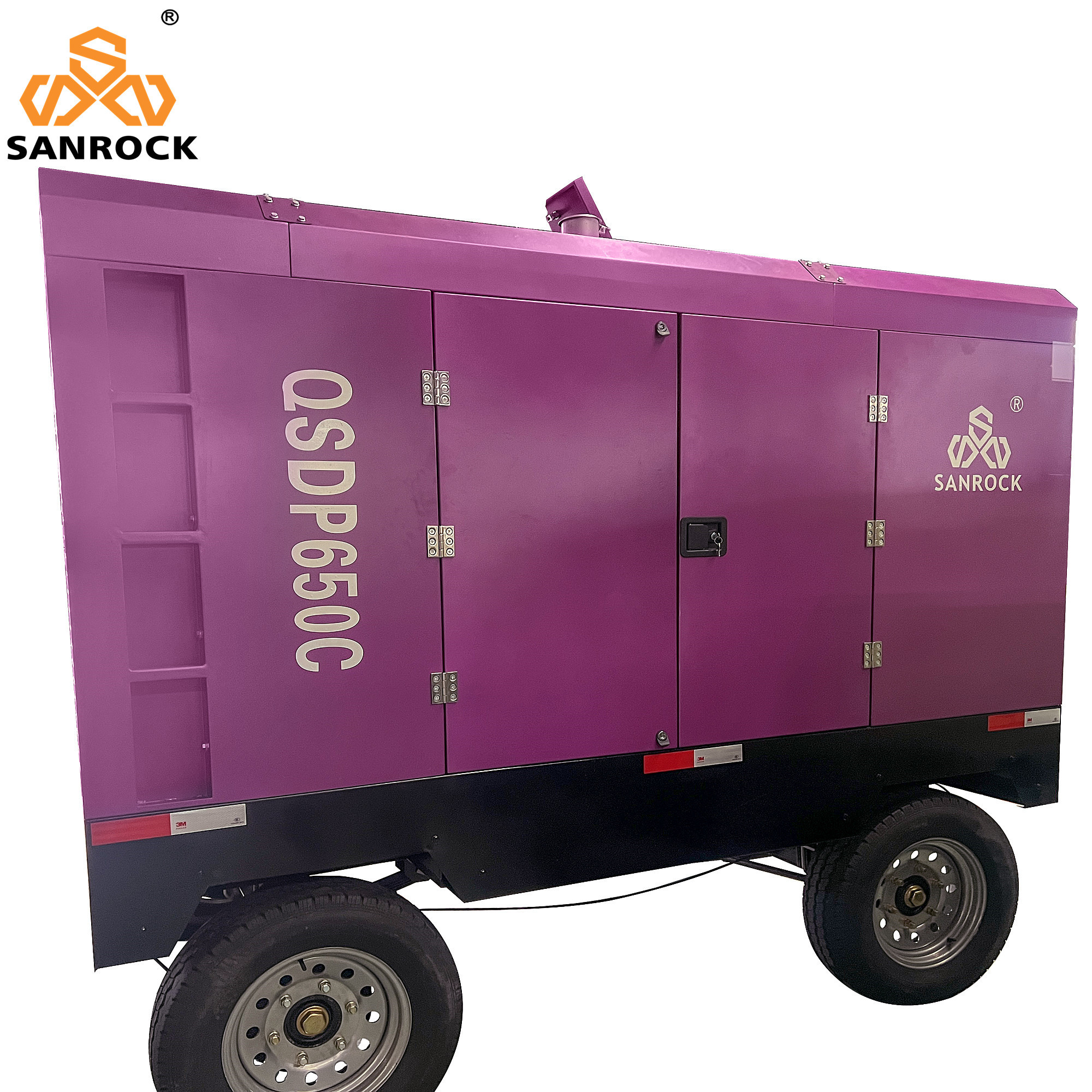 Diesel Screw Air Compressor Portable Air Compressor Machine Air Cooling Screw Air Compressor Manufacturer