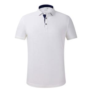 China No Pilling Short Sleeve T Shirt SGS Mens Plain Polo Shirts Breathable wholesale