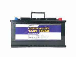 China LED 12V 150Ah LiFePo4 Battery Home Solar Energy Storage System Battery wholesale