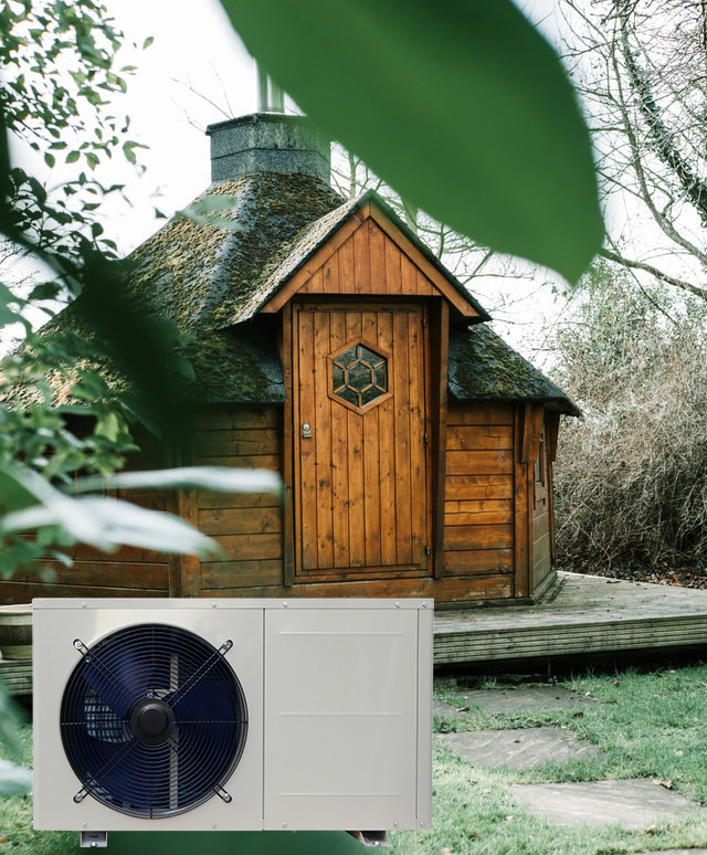 Residential 18KW High Temperature Air Source Heat Pump Heating And Cooling