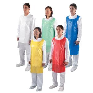 China Restaurant Kitchen Transparent Water Resistant Disposable Plastic Aprons wholesale