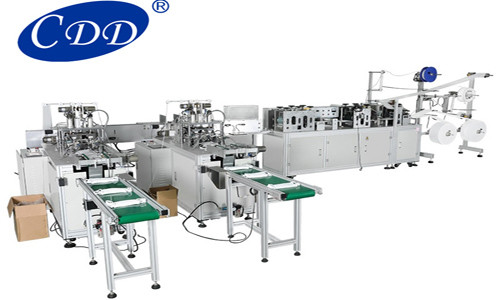High Performance Full Automatic Disposable Face Mask Making Machine