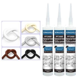 China Black Neutral Silicone Sealant Weather Resistant For Indoor Decoration wholesale