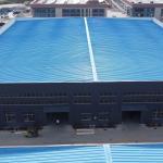 Prefab Steel Structure Warehouse with Sandwich Panel Walls