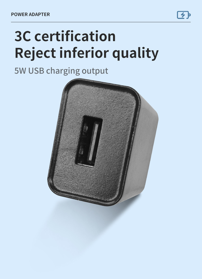 10W 5V 2A USB Universal Charger OEM / ODM Portable Customized