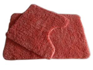China Polyester Bath Mats Bathroom Rug Sets with Contour wholesale