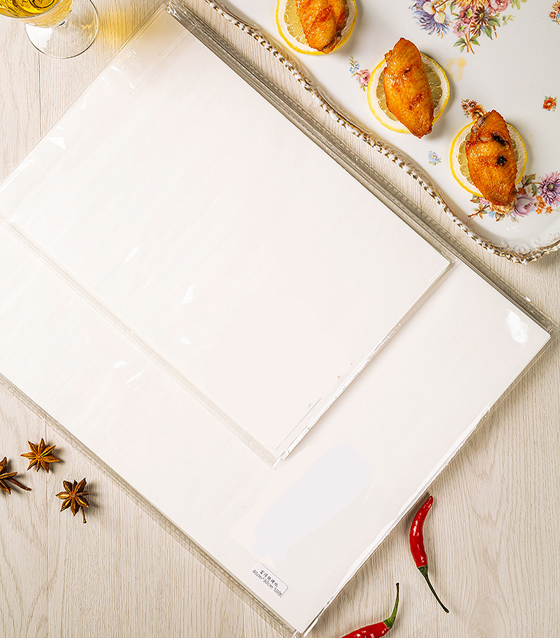 Digital Printing Compatible Double Side Silicone Coated Parchment Paper Natural White
