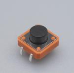 Industrial Equipment Miniature Tactile Switch Copper Terminal With Metal Cover