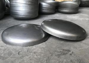 China Oval Flat Dished Head Annealing Heat Treatment With 6mm Thick wholesale