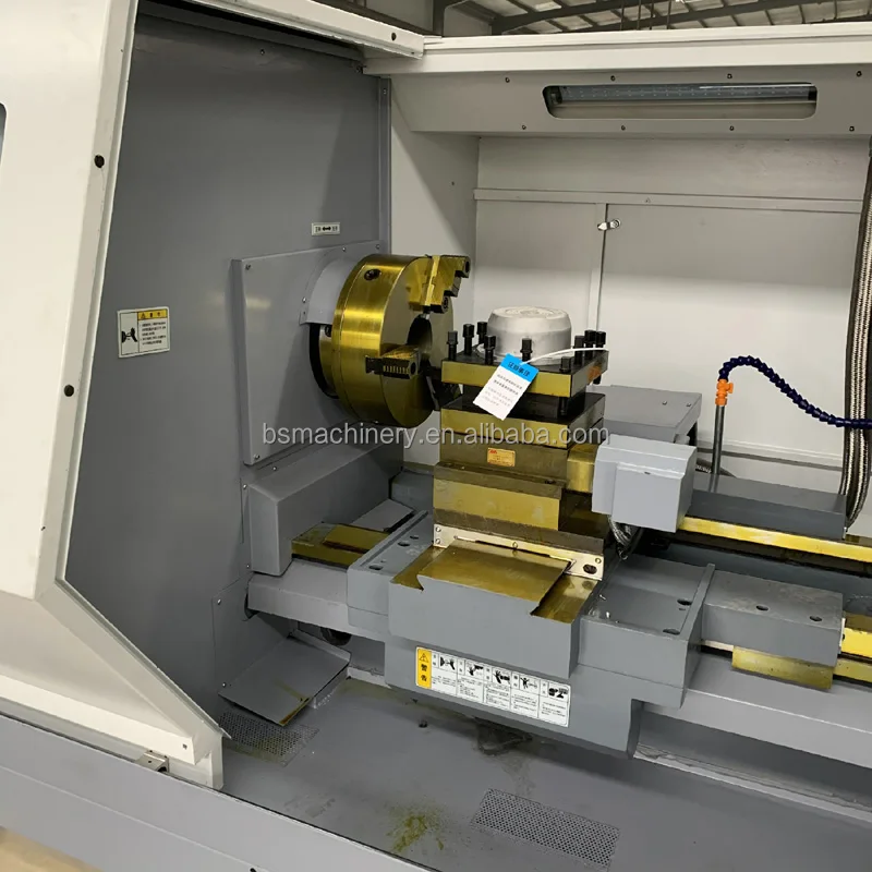 CK6150 Cnc Lathe Turning Machine High Precision Thread Cutting