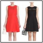 round neck sleeveless fashion elegant sex office uniform design for women dress