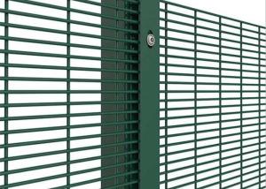 China Railway Station 690N/M2 Barbed Wire Mesh Fencing 2200mm High wholesale