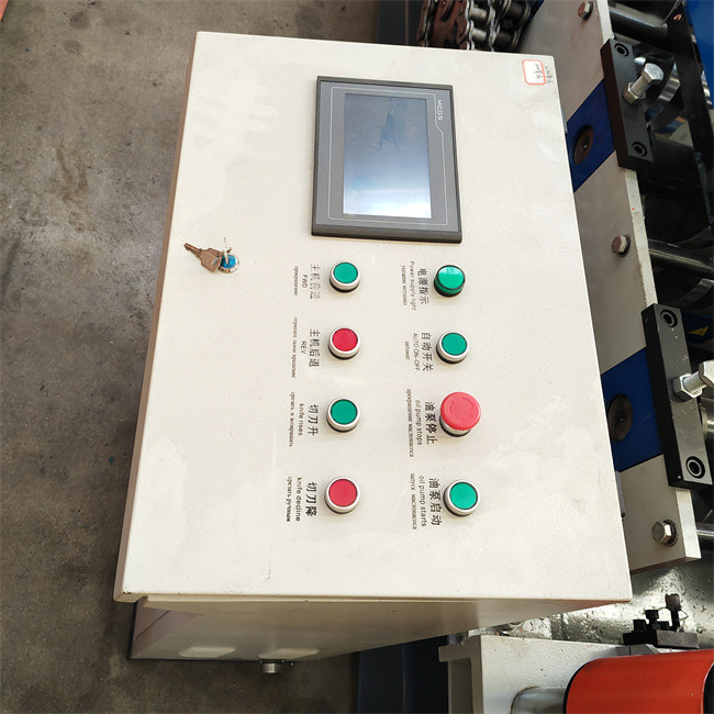 Composite Metal Floor Decking Roll Forming Machine Delta PLC Operating System